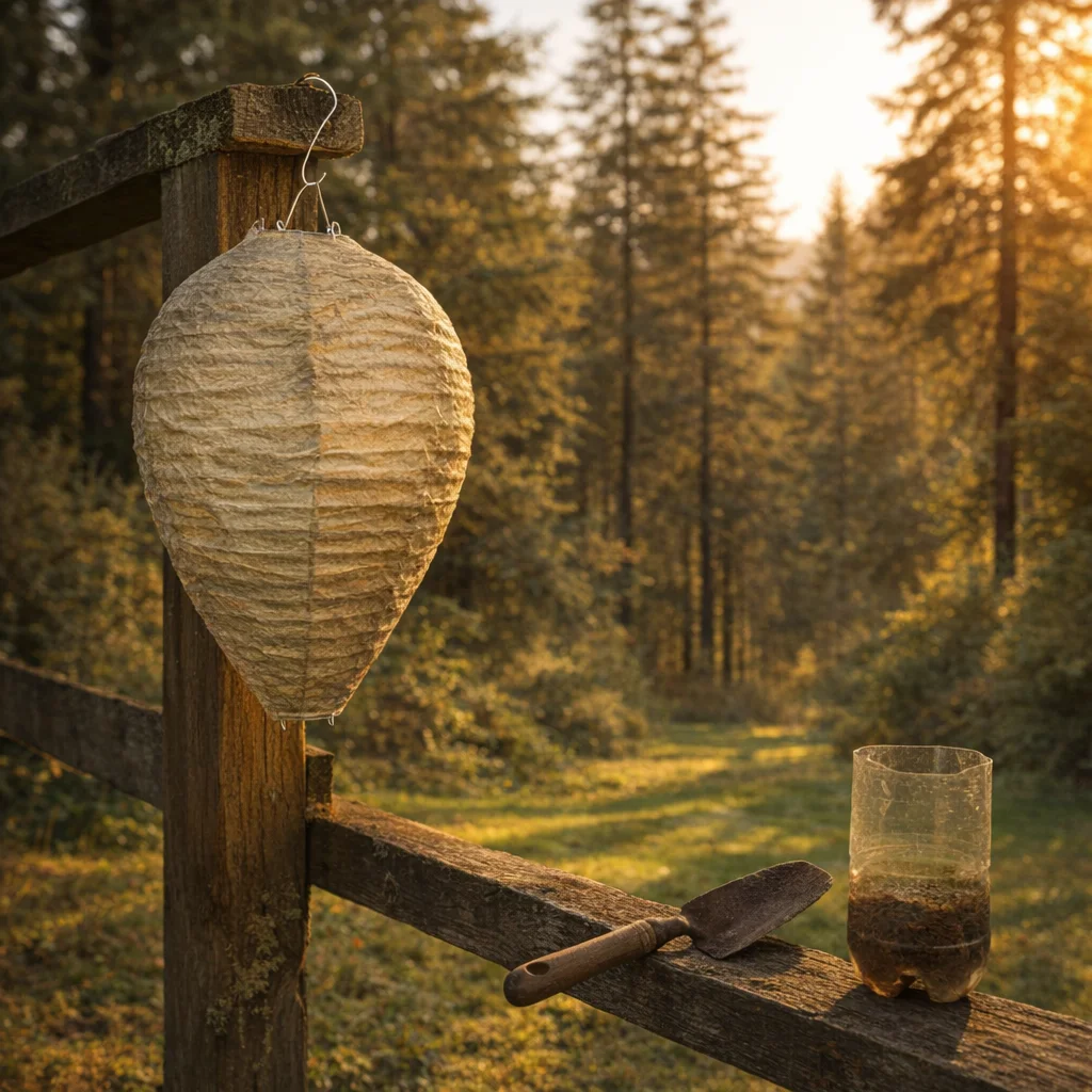 Asian giant hornet trap DIY guide - complete yard protection instructions