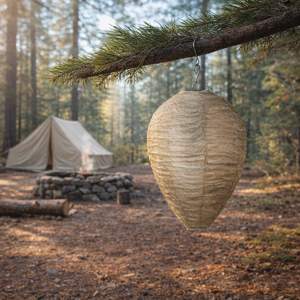 Asian Giant Hornet Trap Decoy Nest Deterrent - lifestyle view