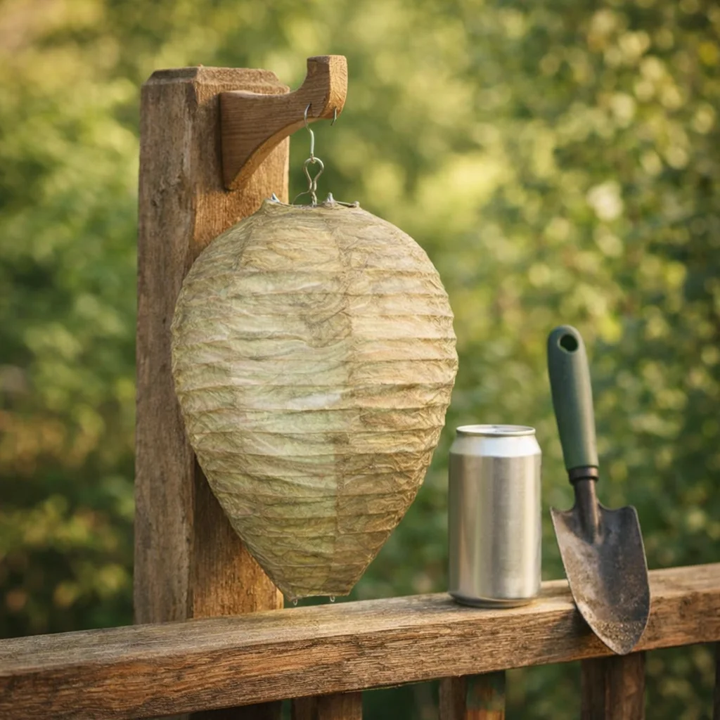 Asian Giant Hornet Trap Decoy Nest Deterrent - scale view